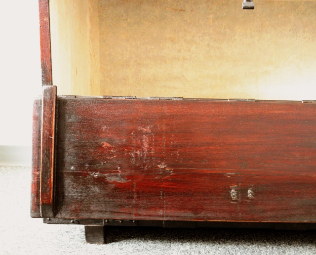 李朝箪笥　李朝バンダジ　パンダジ韓国アンティーク家具　　中サイズ　幅850  高さ610mm