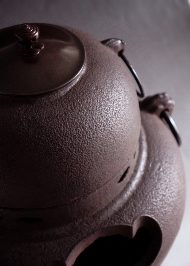 鬼面風炉　茶道具　美品　風炉釜　風炉