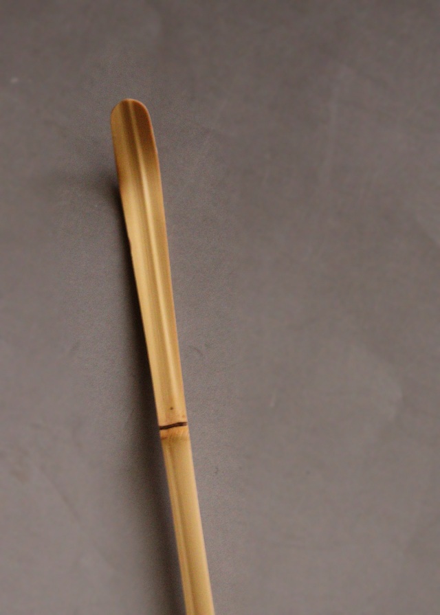 前大徳寺　佐藤朴堂　「田植」　茶杓　茶道具　