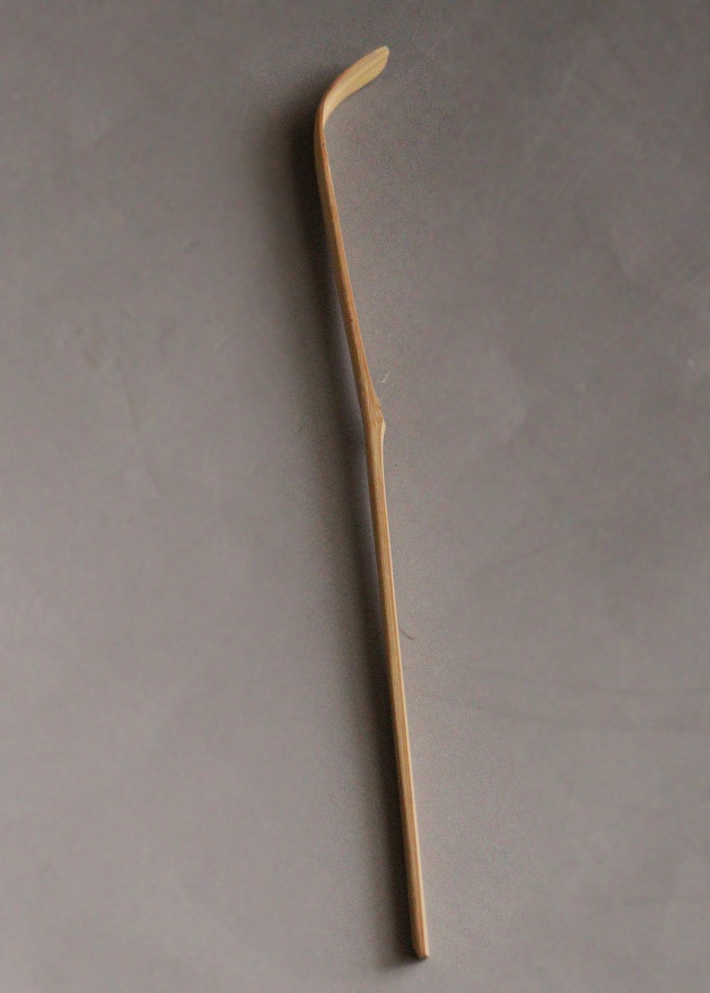 前大徳寺　佐藤朴堂　「田植」　茶杓　茶道具　