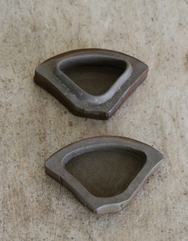 古瓦香合　備前大饗仁堂作　茶道具　香合　