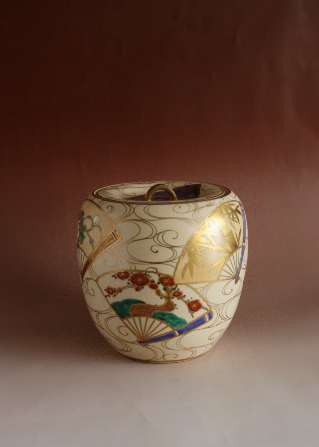 清閑寺窯　杉田祥平作　京焼　皆具　茶道具