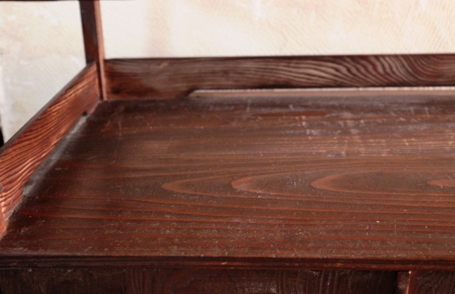 小振りな飾り棚 古家具 小箪笥 飾棚 厨子棚 Antique Sam's