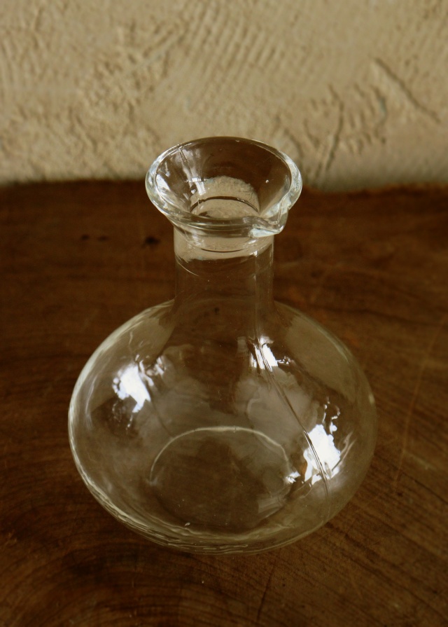 ゆらゆらガラスの徳利 酒器 ガラス器 デキャンタ 一輪挿し
