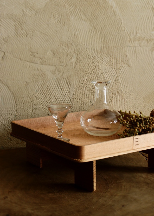 ゆらゆらガラスの徳利 酒器 ガラス器 デキャンタ 一輪挿し