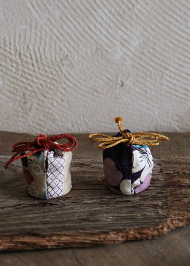 ウイスキー對盃　ショットグラス　酒器　仕覆　乾山銘あり