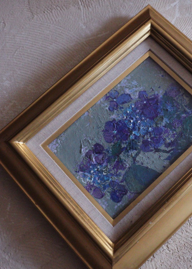 近藤壽一郎絵画　インテリア　ピクチャー　アート　小さな絵画