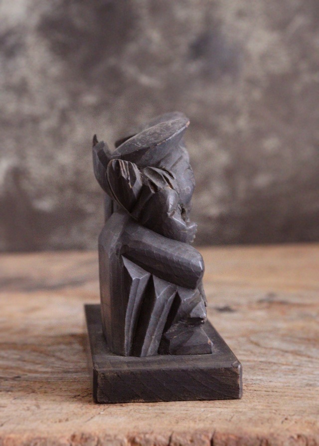 恵比寿大黒像 木彫 木彫仏 小仏 Antique Sam's Collection