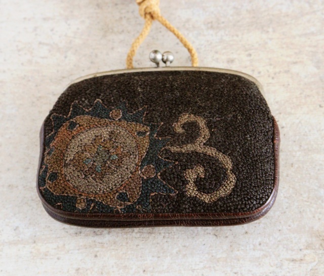 相良刺繍 煙草入れ 竹細工キセルケース アンティーク 装身具