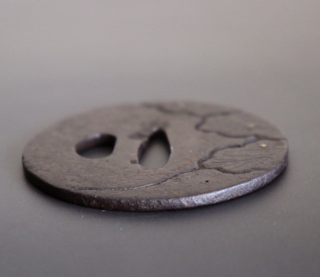 鉄鍔　鐔　刀鍔　骨董　脇差