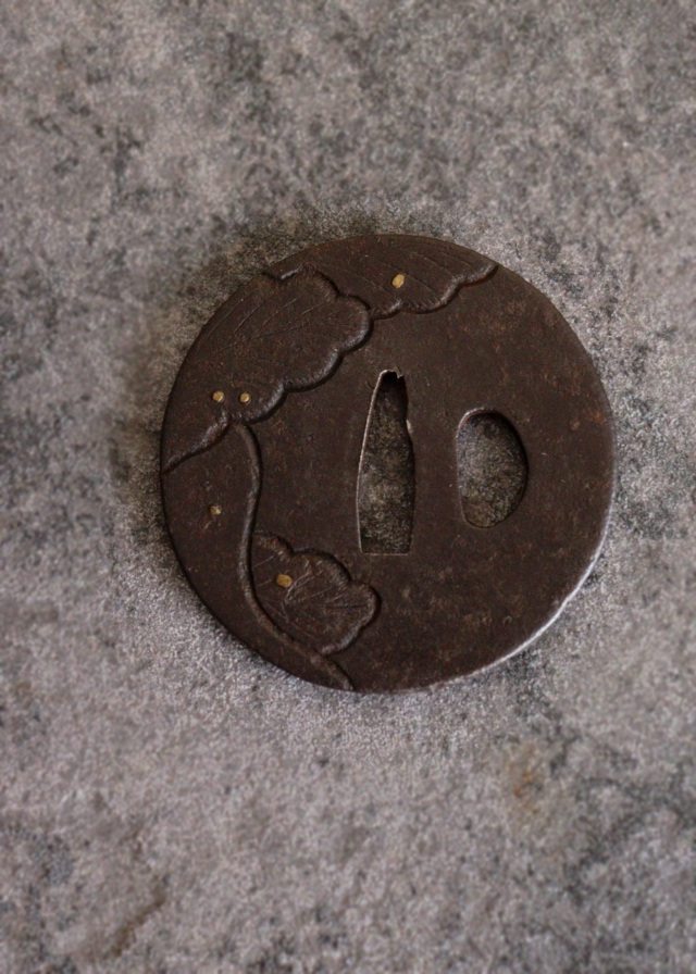 鉄鍔 鐔 刀鍔 骨董 脇差