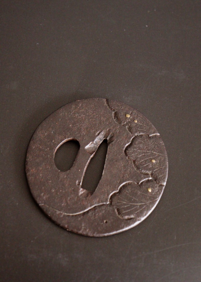 鉄鍔　鐔　刀鍔　骨董　脇差