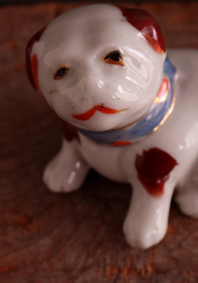 日本の玩具 「犬」 フィギュリン 骨董 Antique Sam's Collection