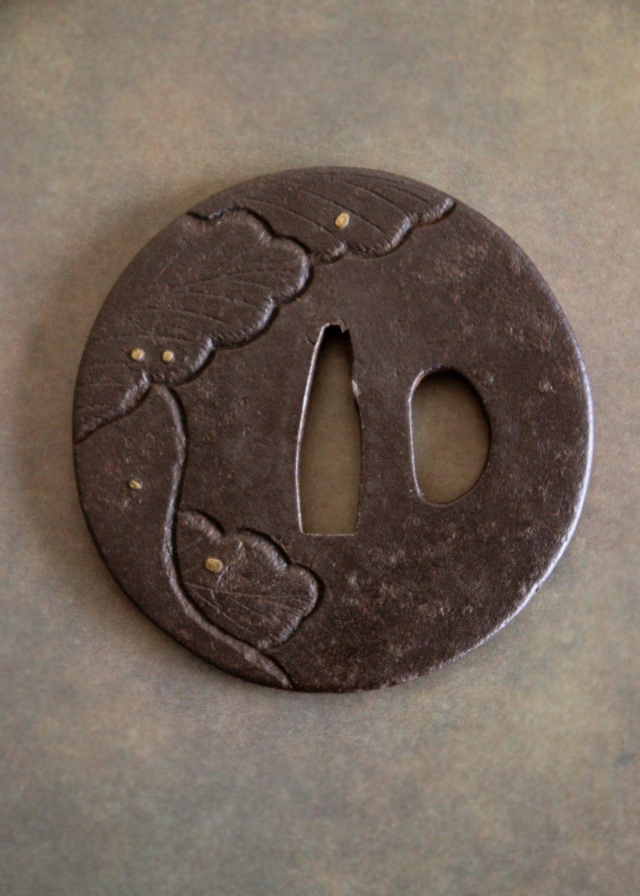 鉄鍔　鐔　刀鍔　骨董　脇差