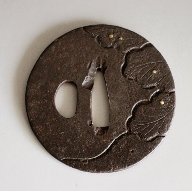 鉄鍔　鐔　刀鍔　骨董　脇差