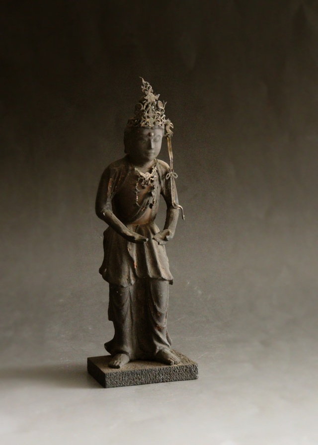 観音菩薩 小仏 仏像 時代仏 骨董 仏教美術 古仏 Antique Sam's