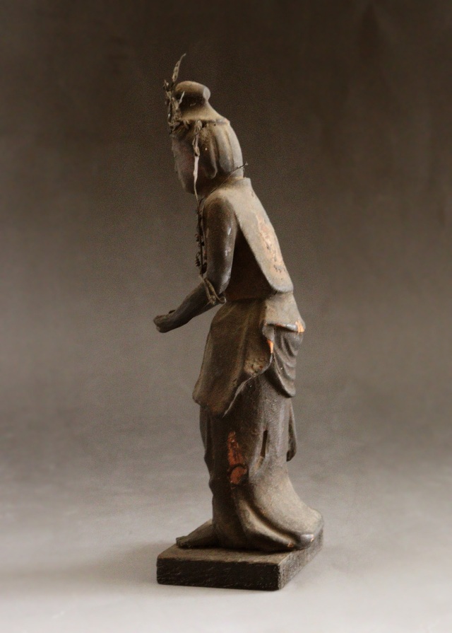 骨董品 古陶 聖観音菩薩 座像 Amazon.co.jp: 聖観音菩薩 古美金 36cm : ホーム＆キッチン