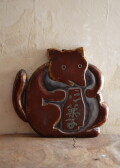 レトロ看板 お菓子屋さん たぬき看板 昭和初期 特大